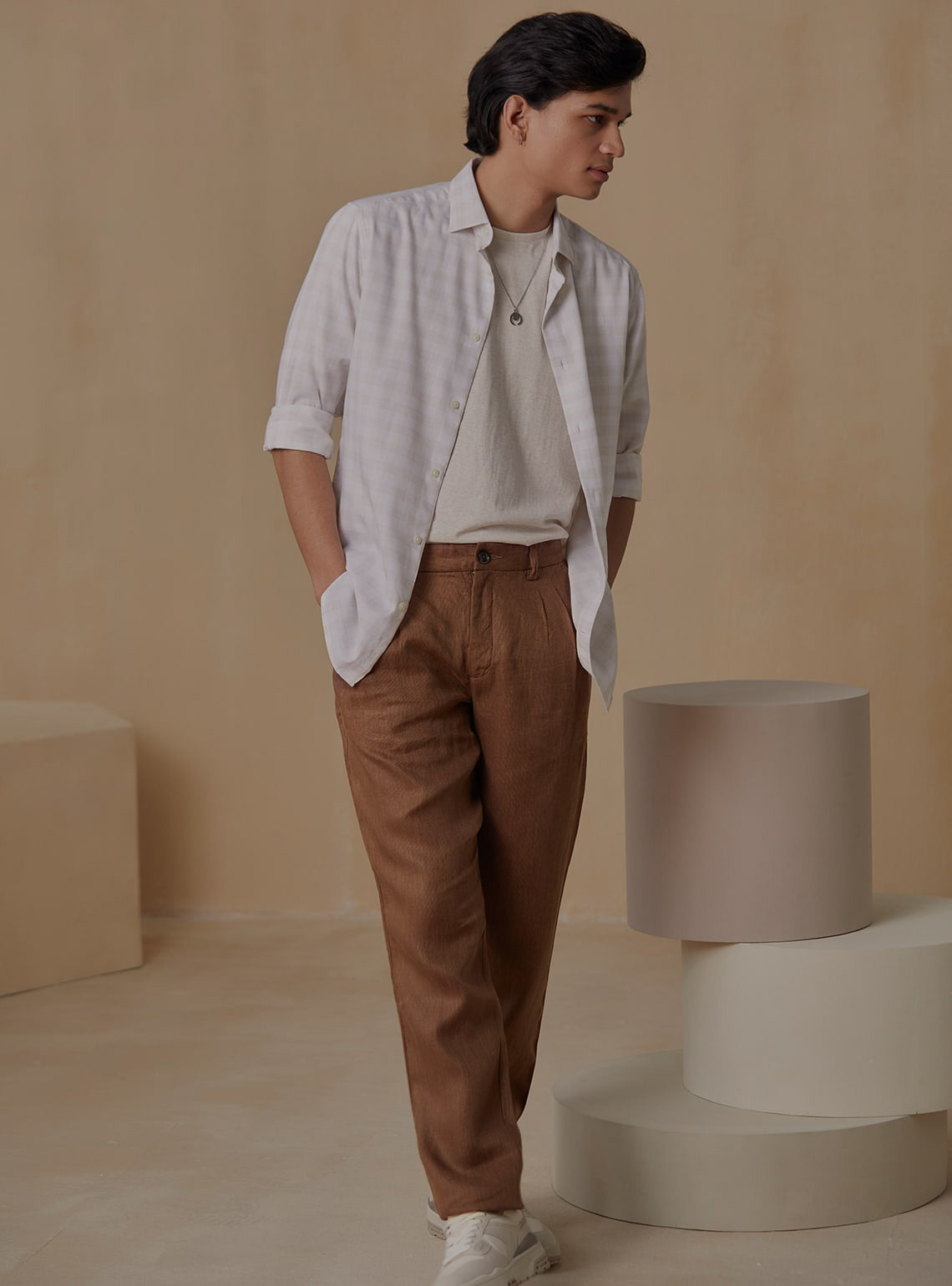 Cherrywood Linen Pants