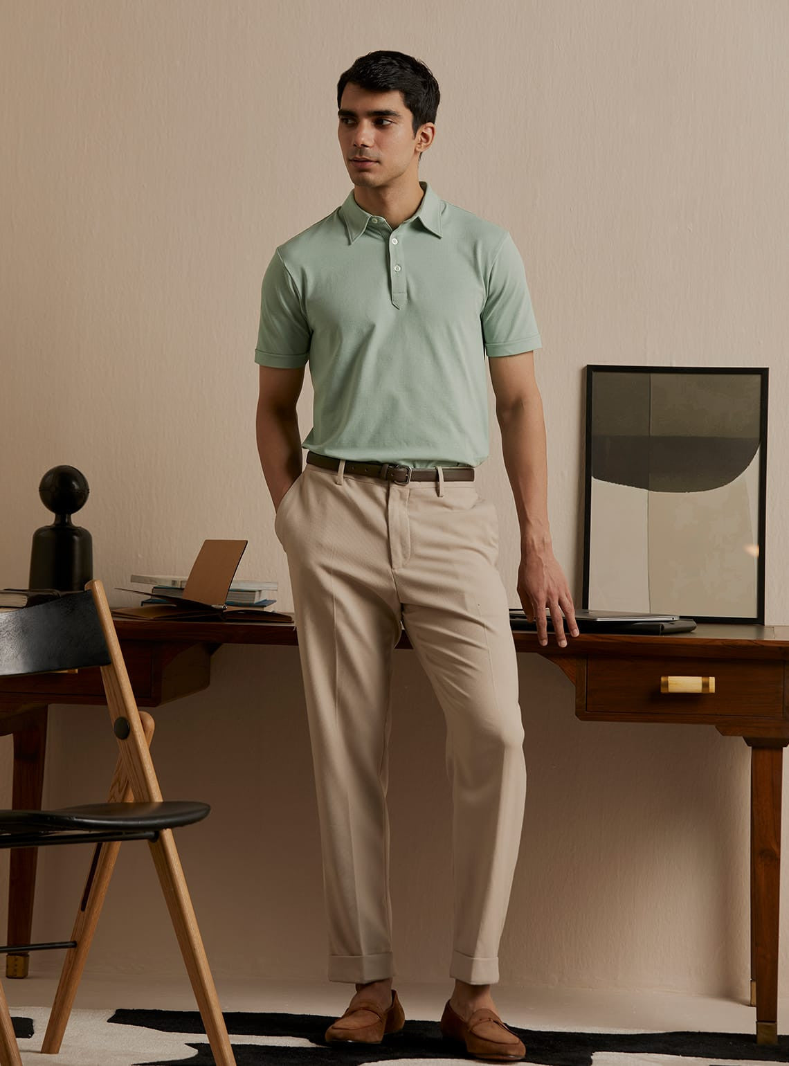 Hemlock Pique Polo