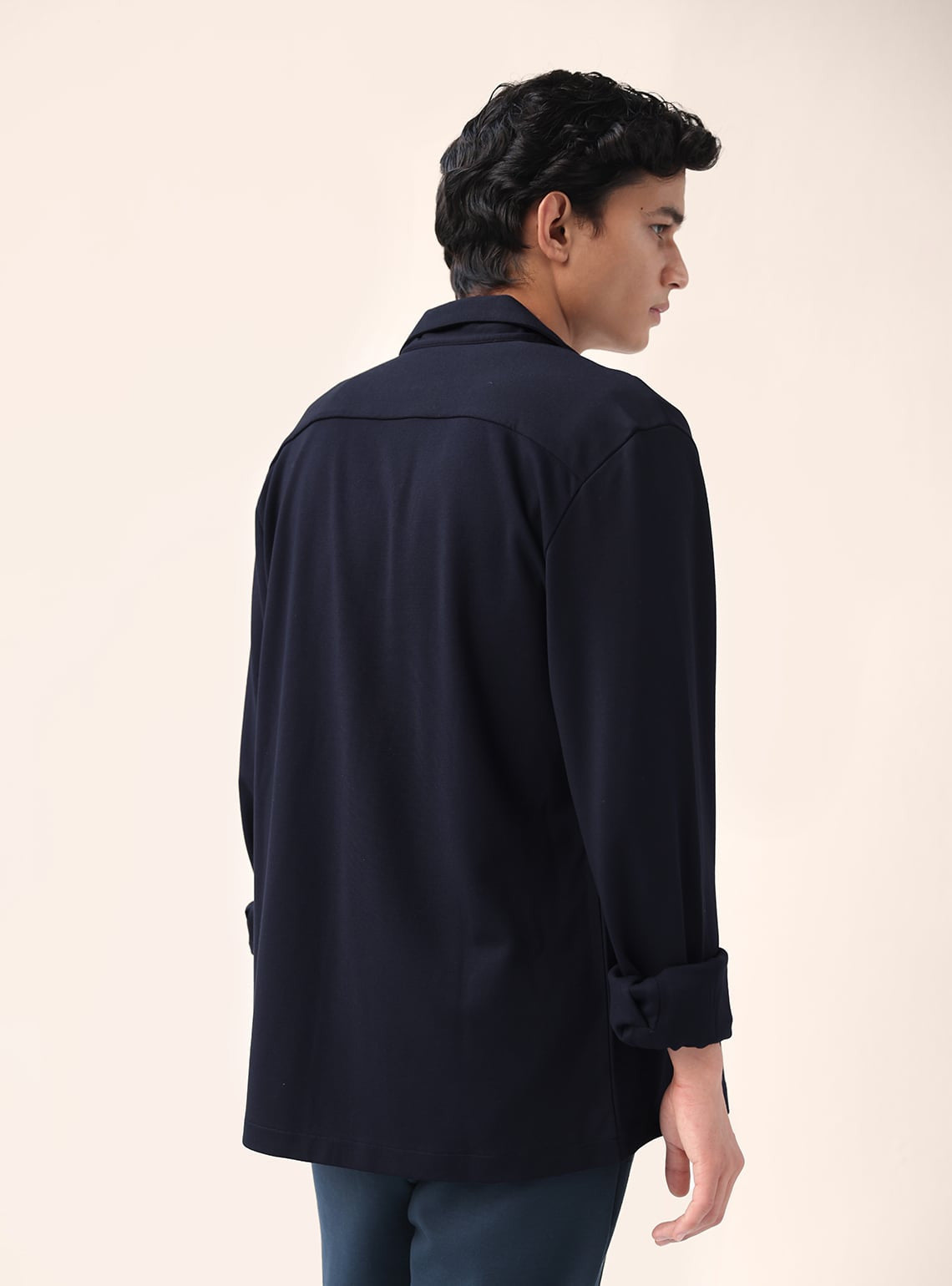 Midnight Navy Overshirt