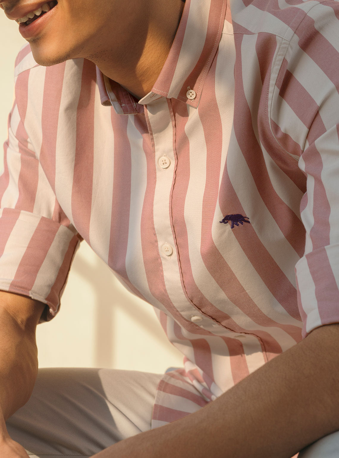 Reef Stripe Oxford