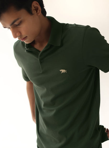 Pinewood Pique Polo