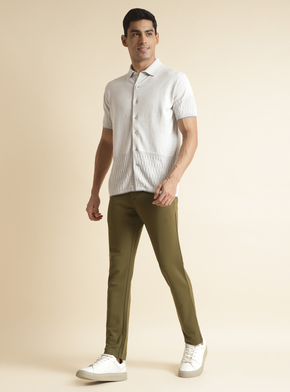 Olive Triblend Trouser