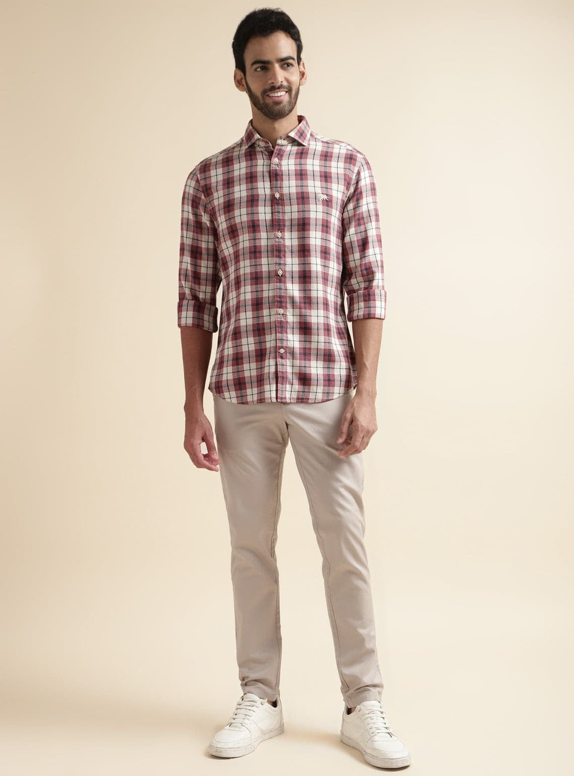 Sangria Grid Shirt