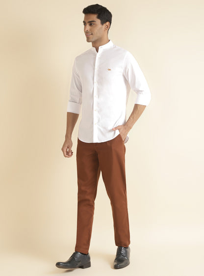 Mandarin Ivory Shirt