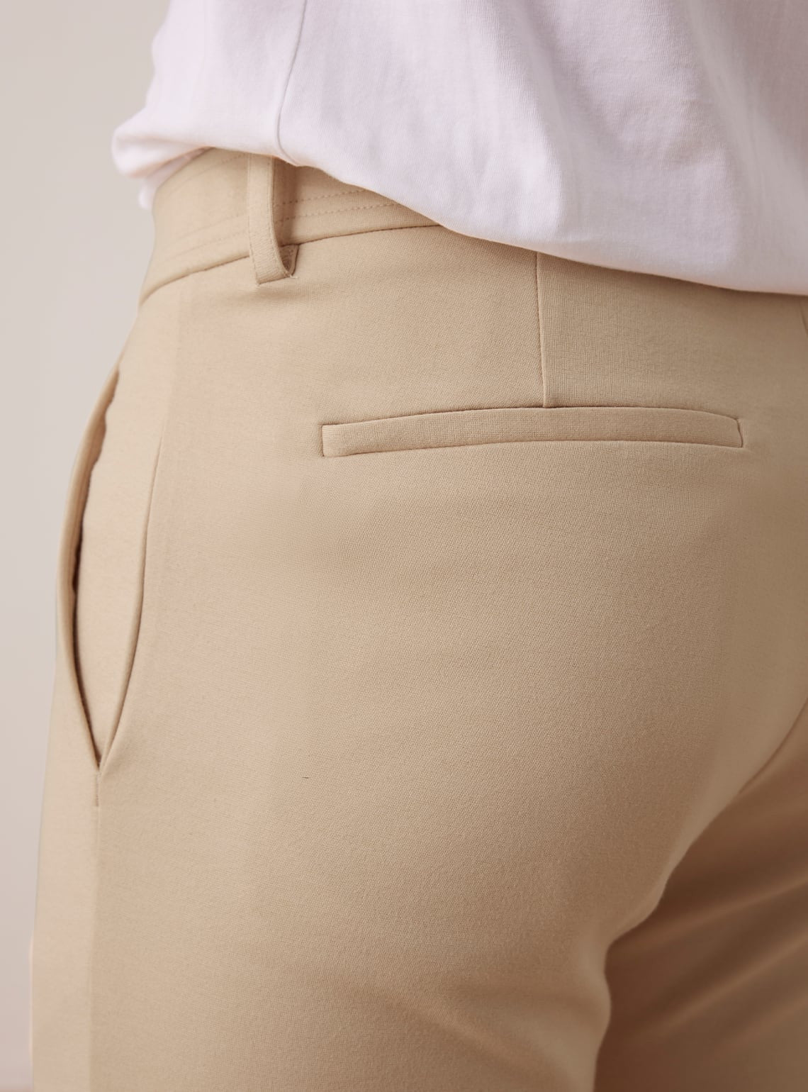 Almond Triblend Trouser