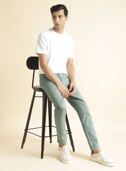 Emerald Mist Twill Chino