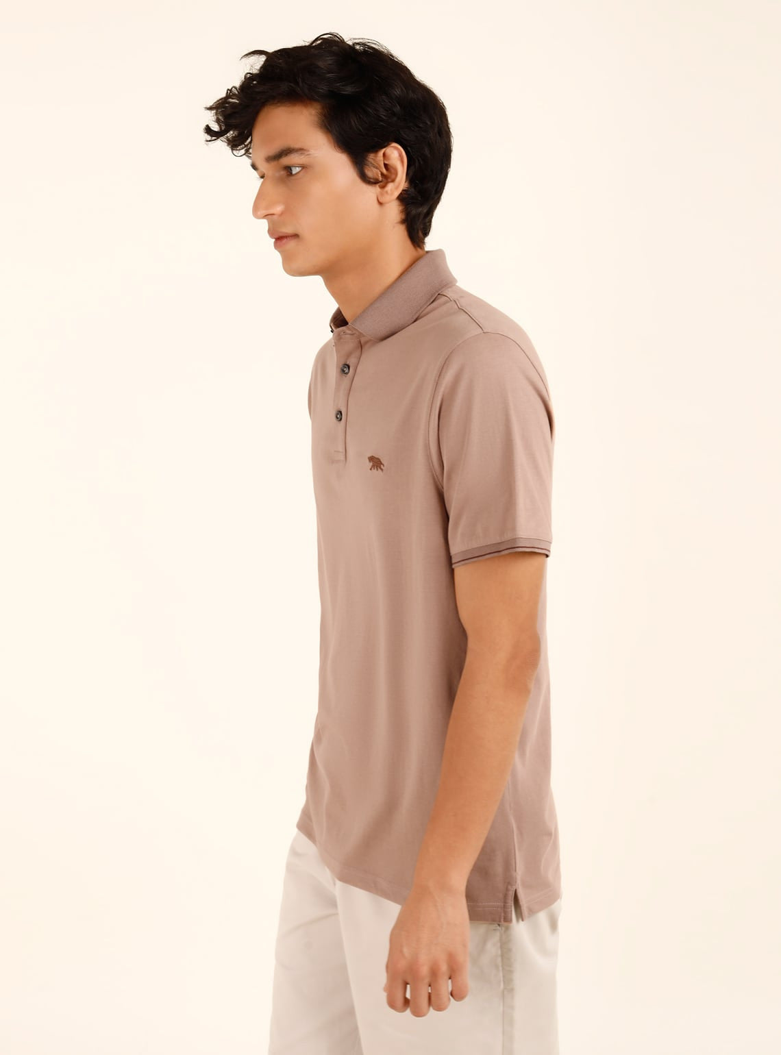 Tan Brown Polo