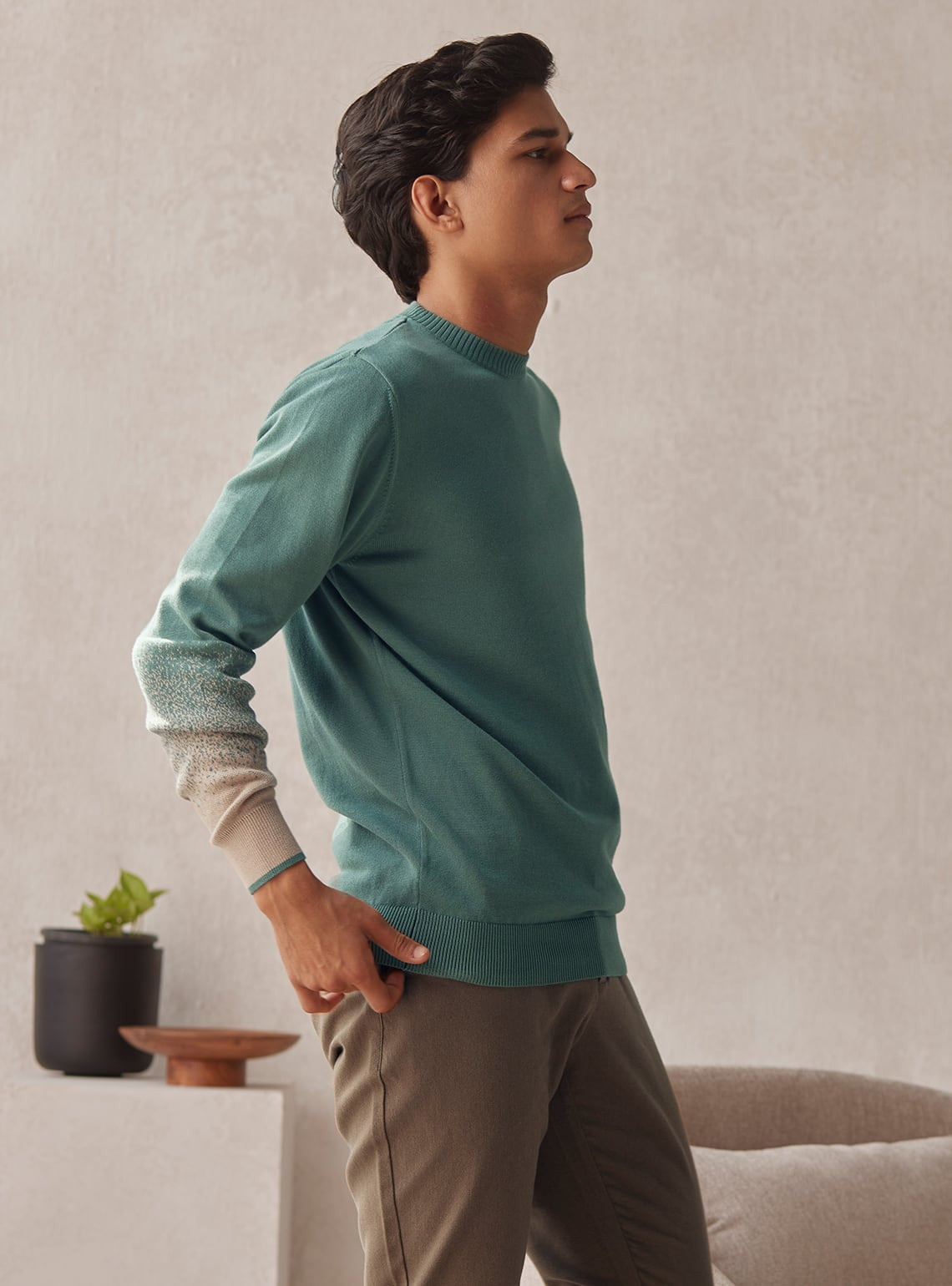 Sea Green Pullover