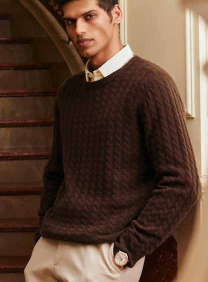 10. Cigar Cashmere Blend Pullover