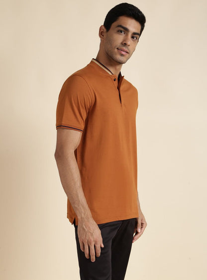 Orange Rust Polo