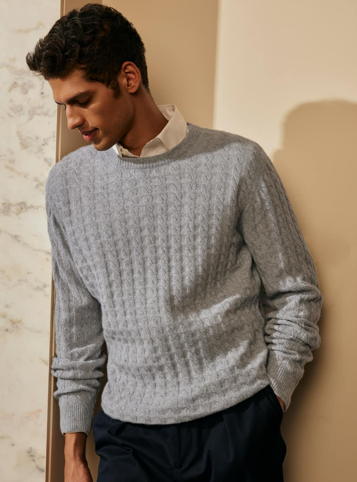 19. Ashford Cashmere Blend Pullover