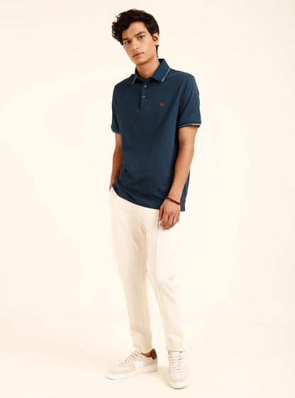 Oxford Blue Polo