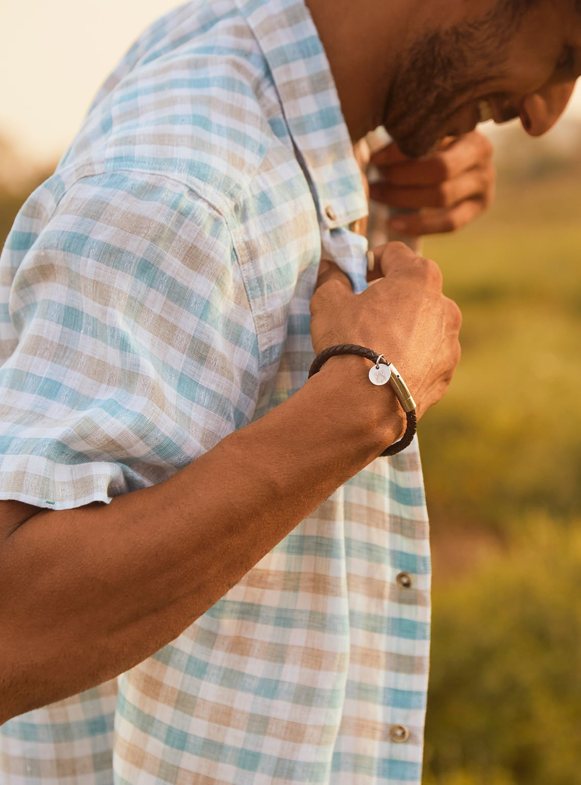 Beach Check Linen