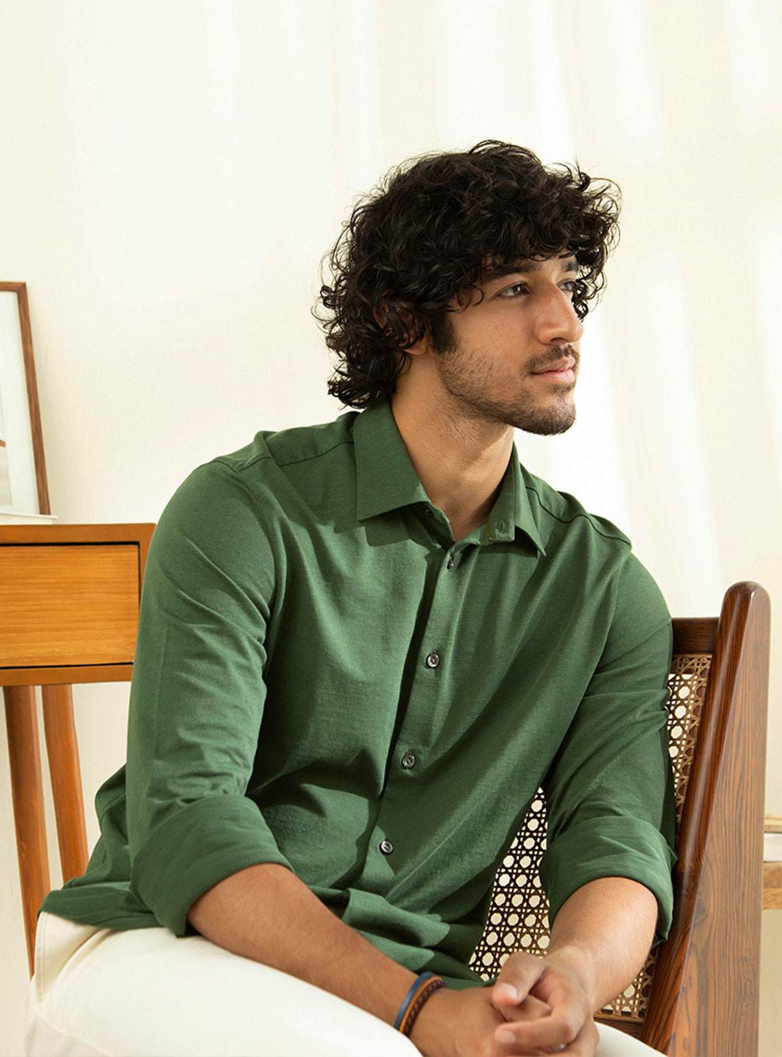 Evergreen Melange Shirt