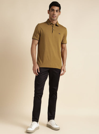 Dark Chartreuse Polo