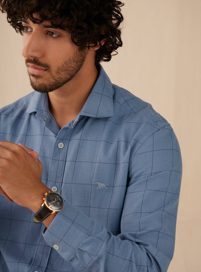 Bluewood Grid Shirt