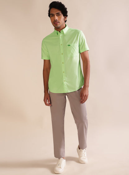 Peridot Oxford Shirt