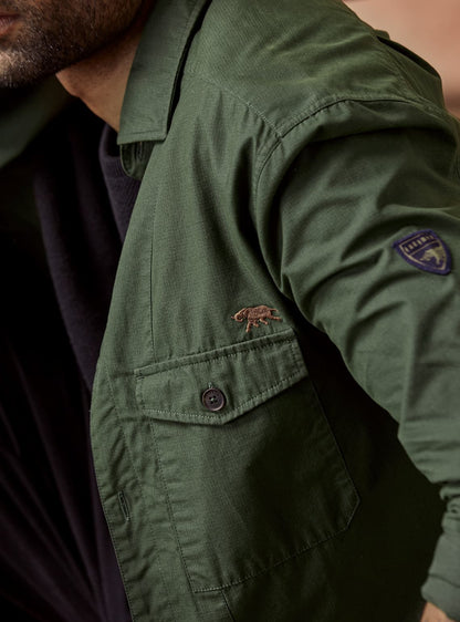 Battleship Green Overshirt