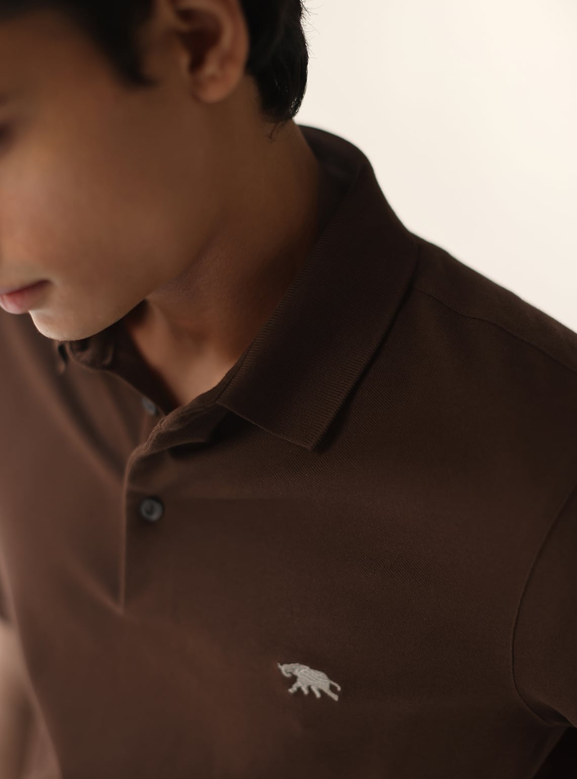 Chestnut Pique Polo