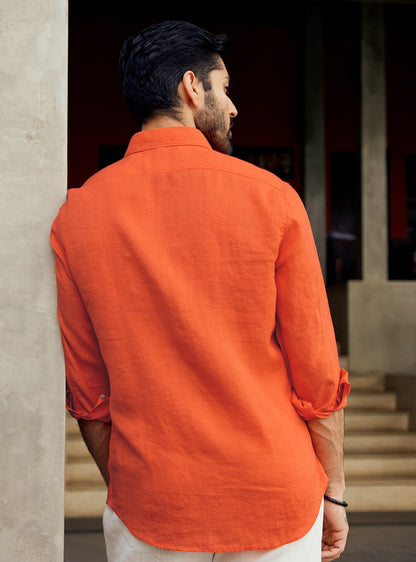 Vivid Saffron Shirt