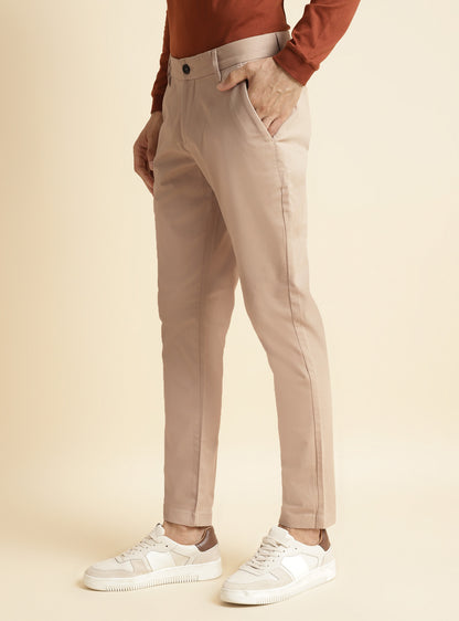 Tan Twill Chino