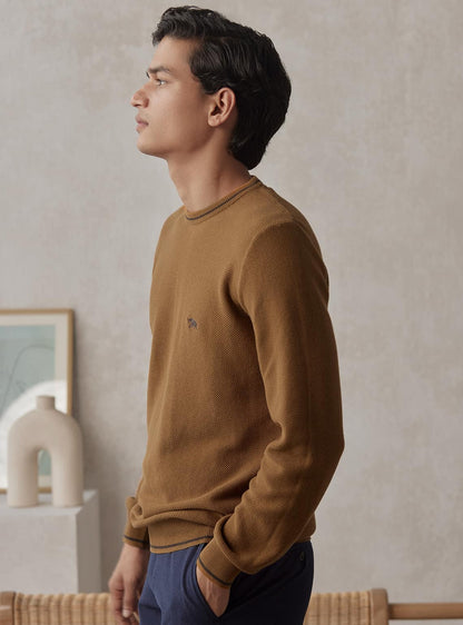 Burnished Amber Pullover