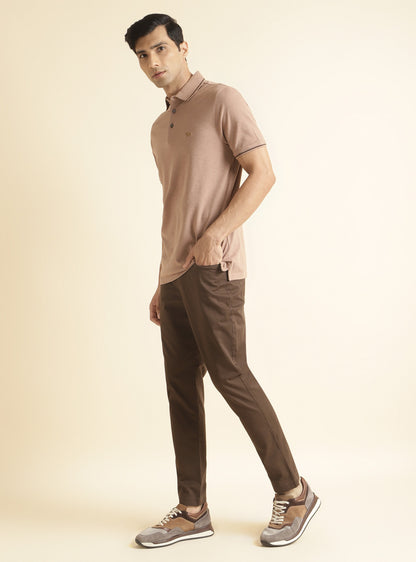 Brown Mahogany Twill Chino