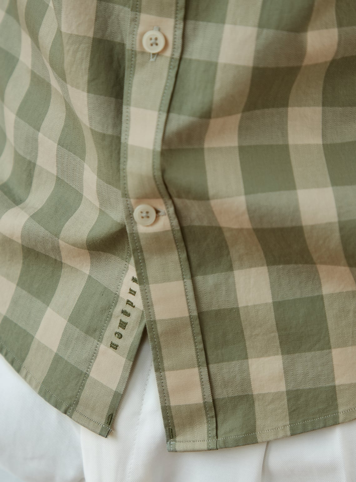 Sage Green Check