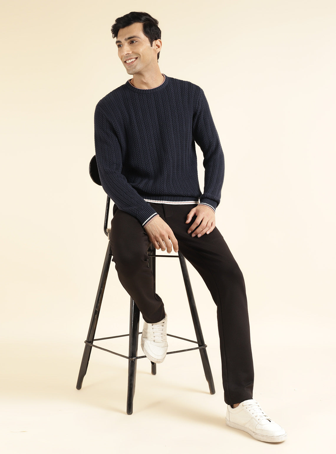 Prussian Blue Pullover