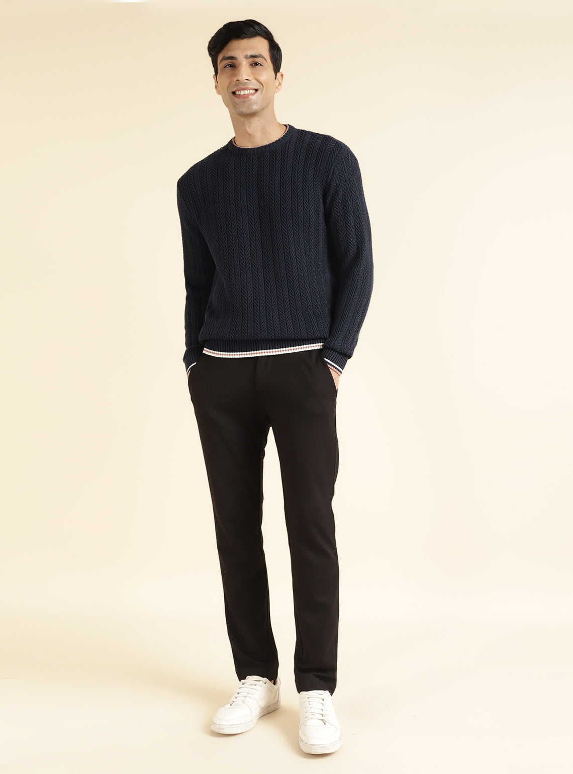 Prussian Blue Pullover