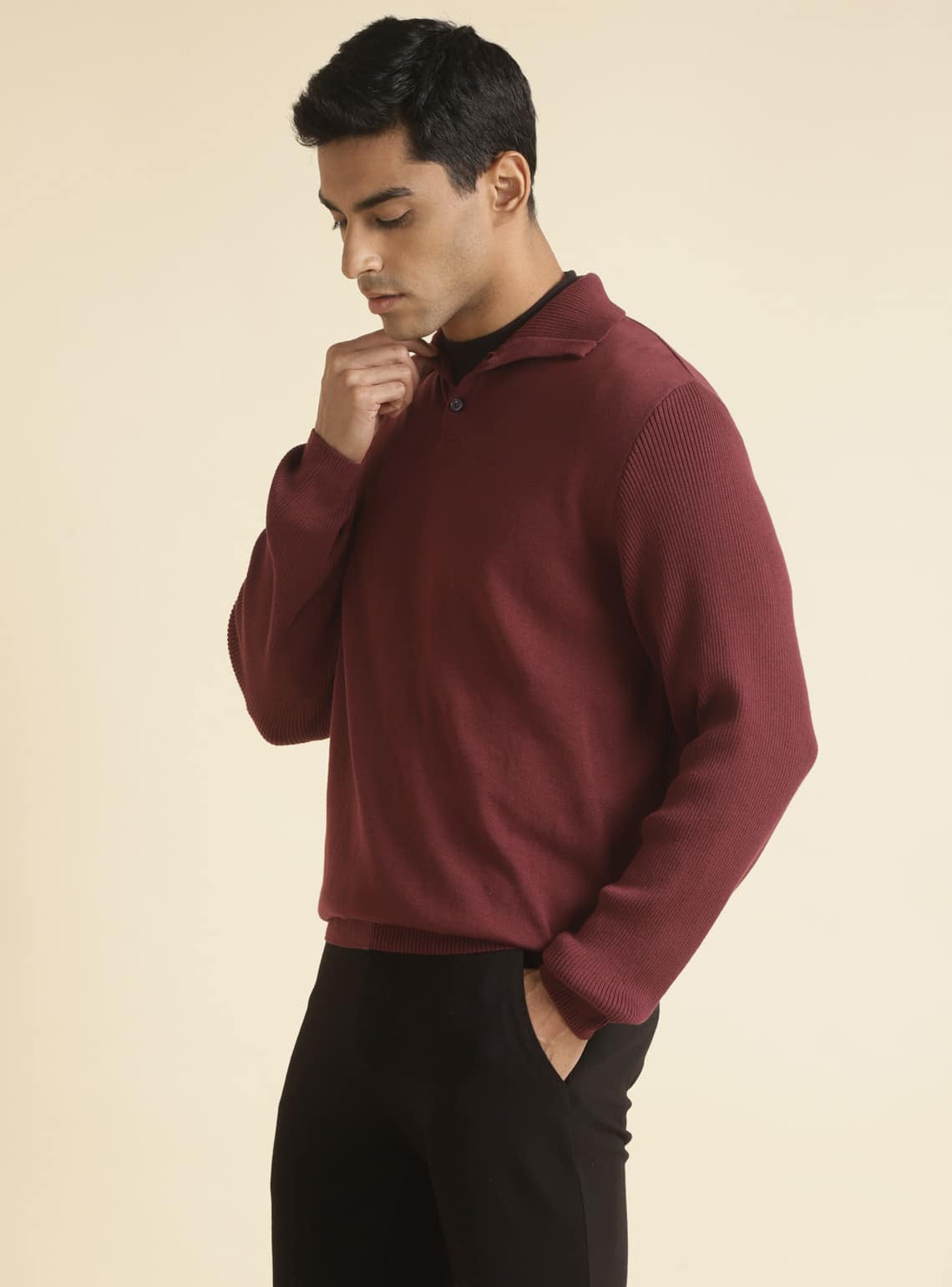 Faded Rosewood Sweater