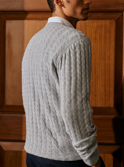 19. Ashford Cashmere Blend Pullover