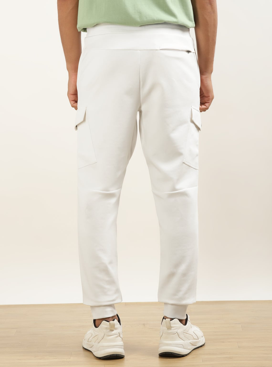 Alpine White Joggers