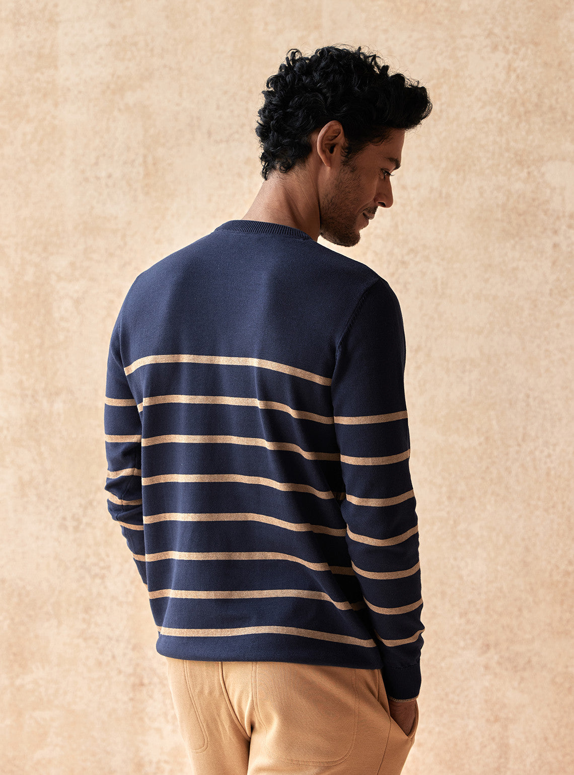 Aurum Navy Pullover