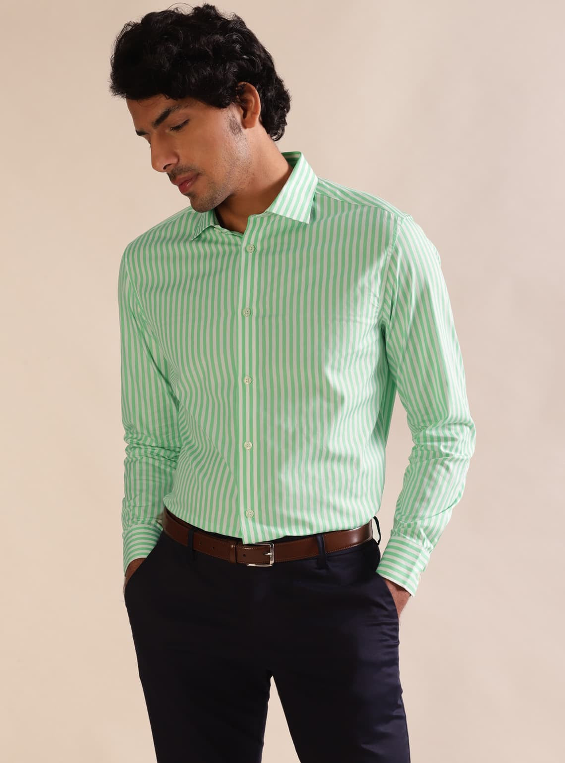 Seafoam Striper Shirt