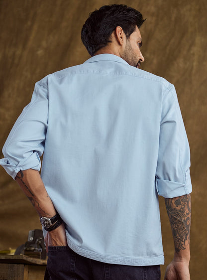 Horizon Blue Overshirt