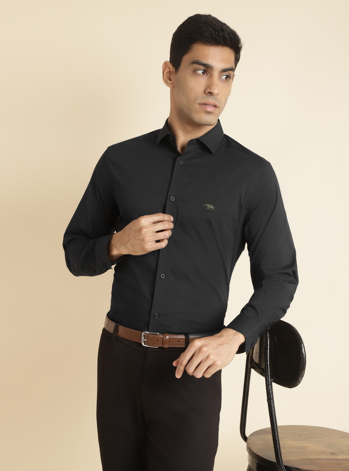 Black Sable Shirt - Green Mark