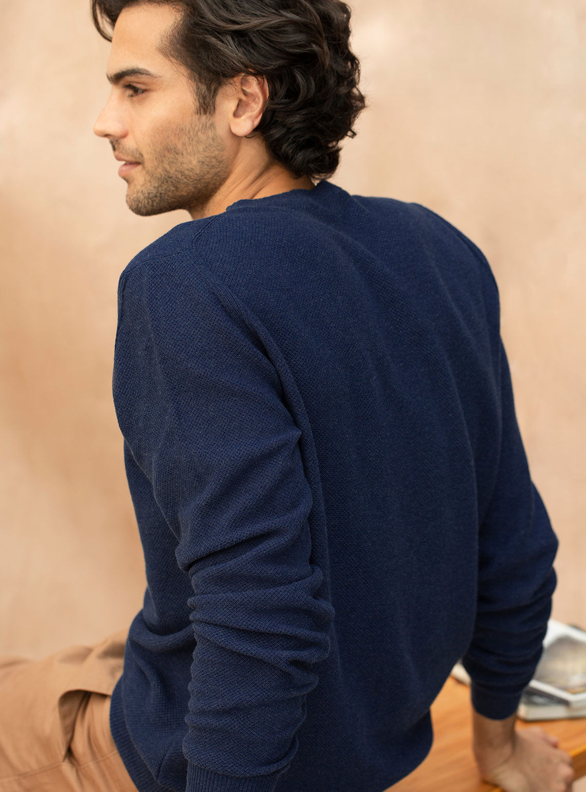 Ocean Blue Pullover