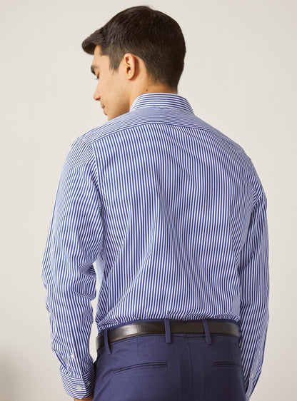 Azure Stripe Shirt