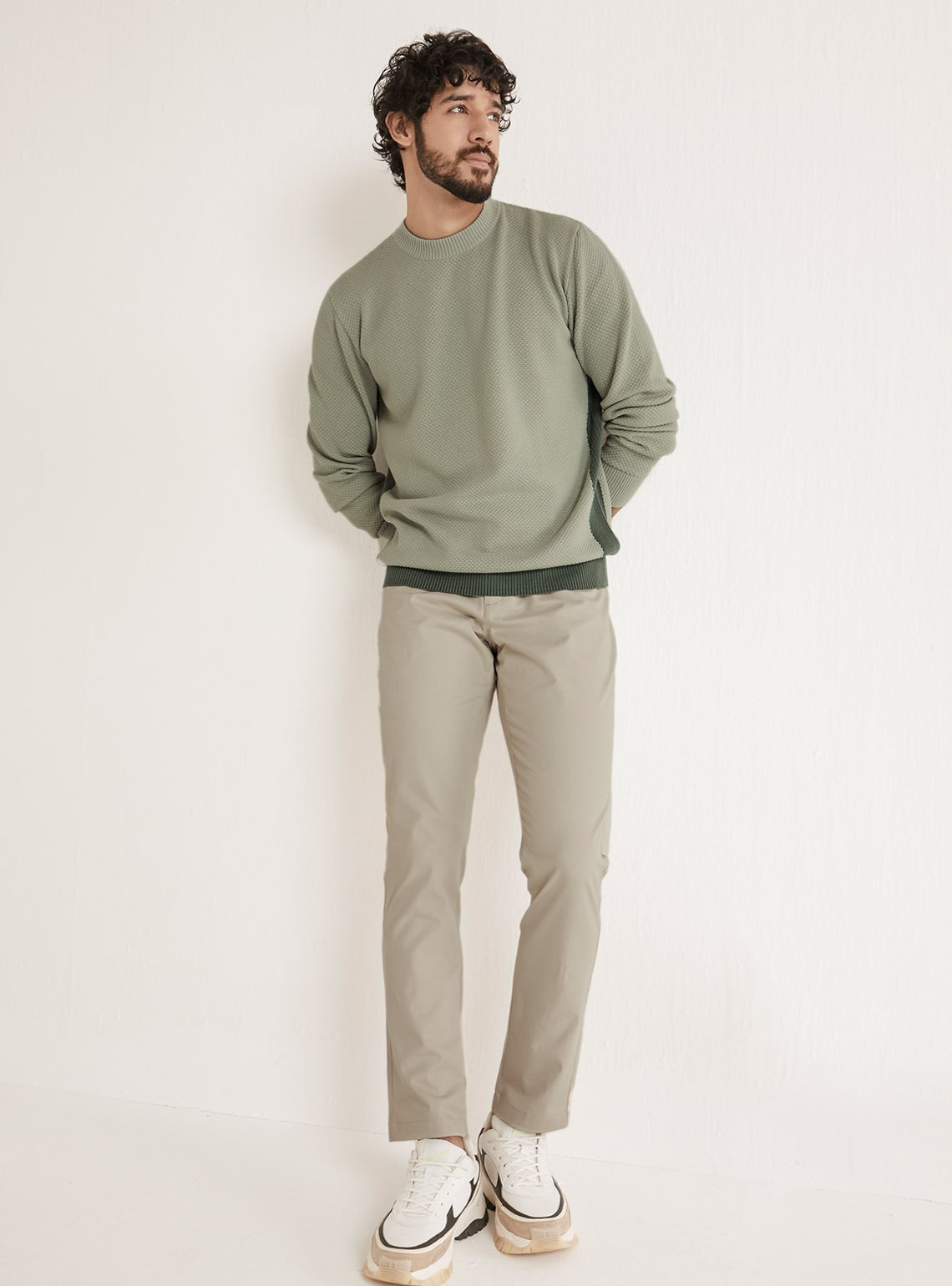 Sage Structured Pullover