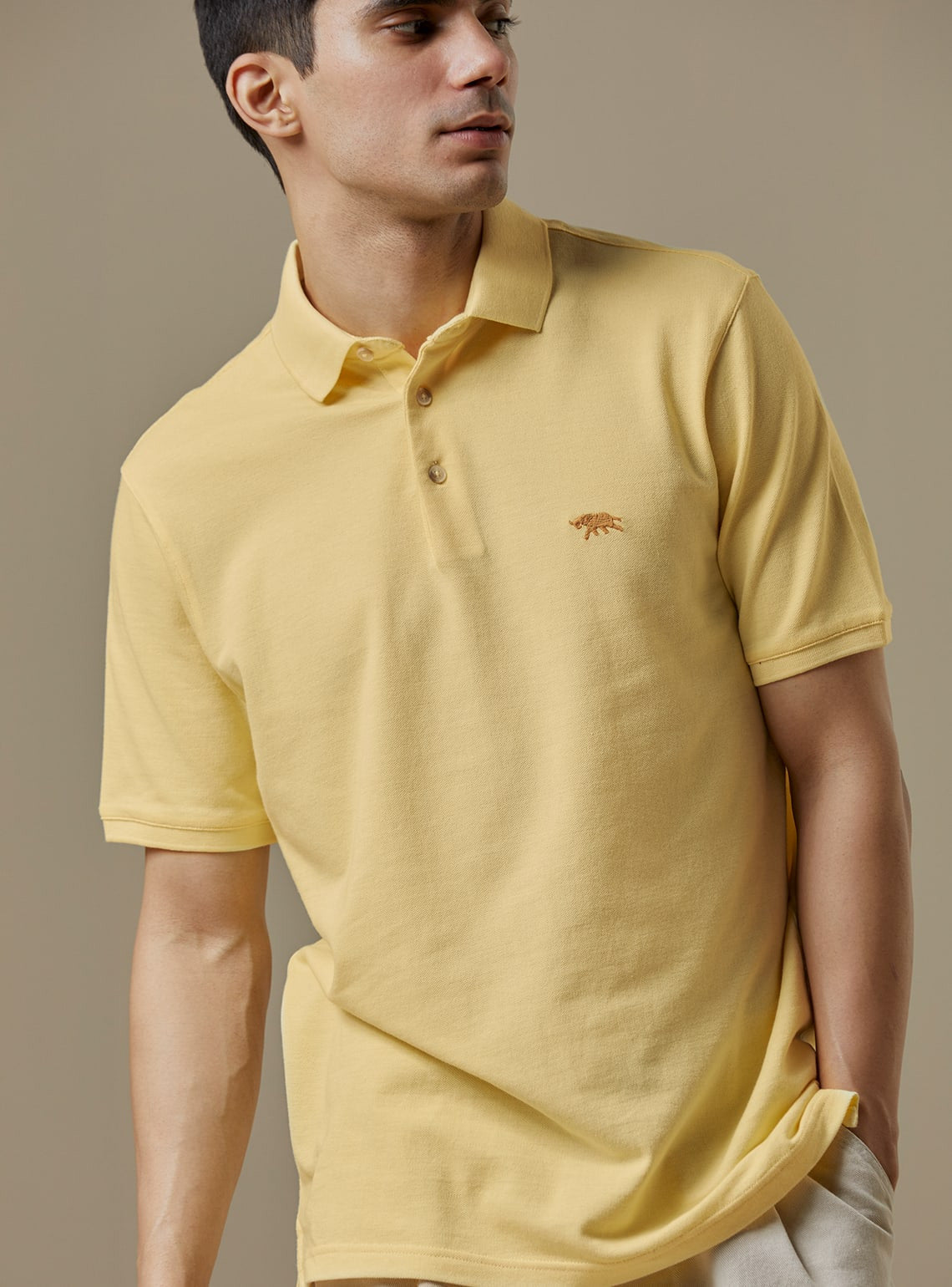 Medallion Pique Polo