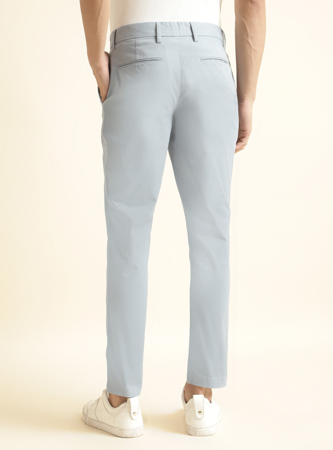 Light Blue Twill Chino