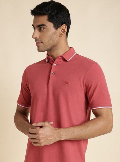 Rose Tipped Polo