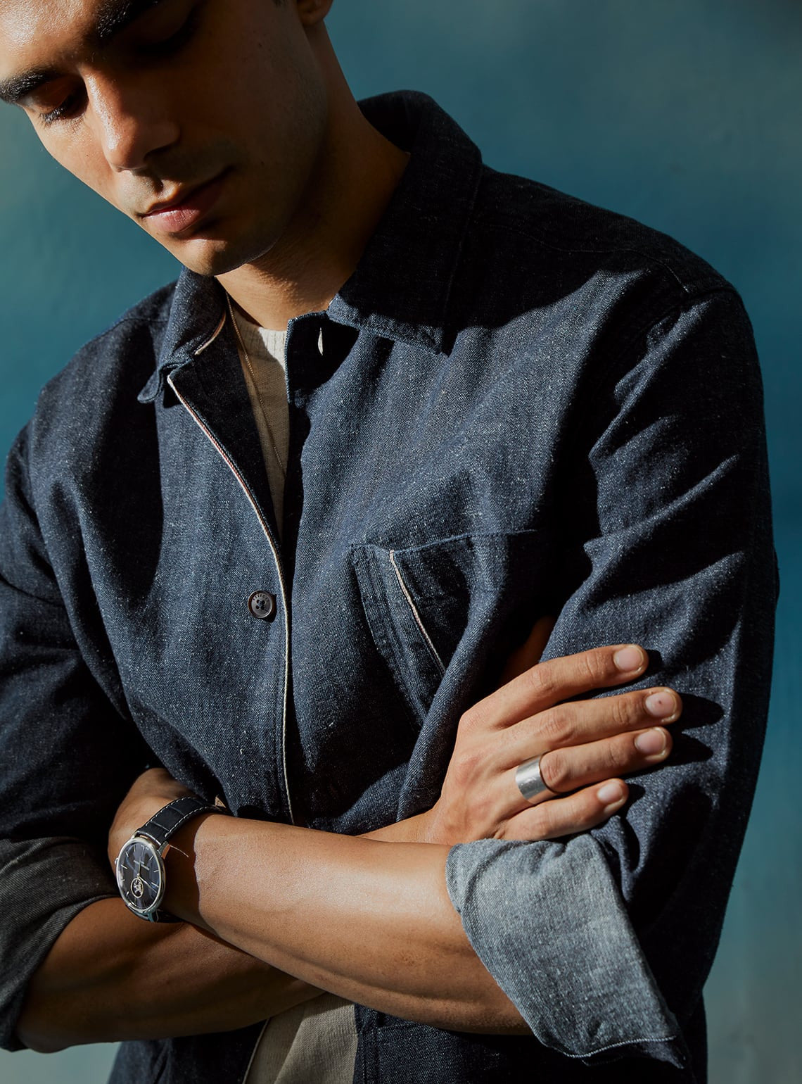 Indigo Denim Overshirt