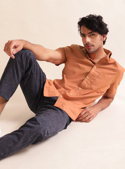 Rust Oxford Shirt