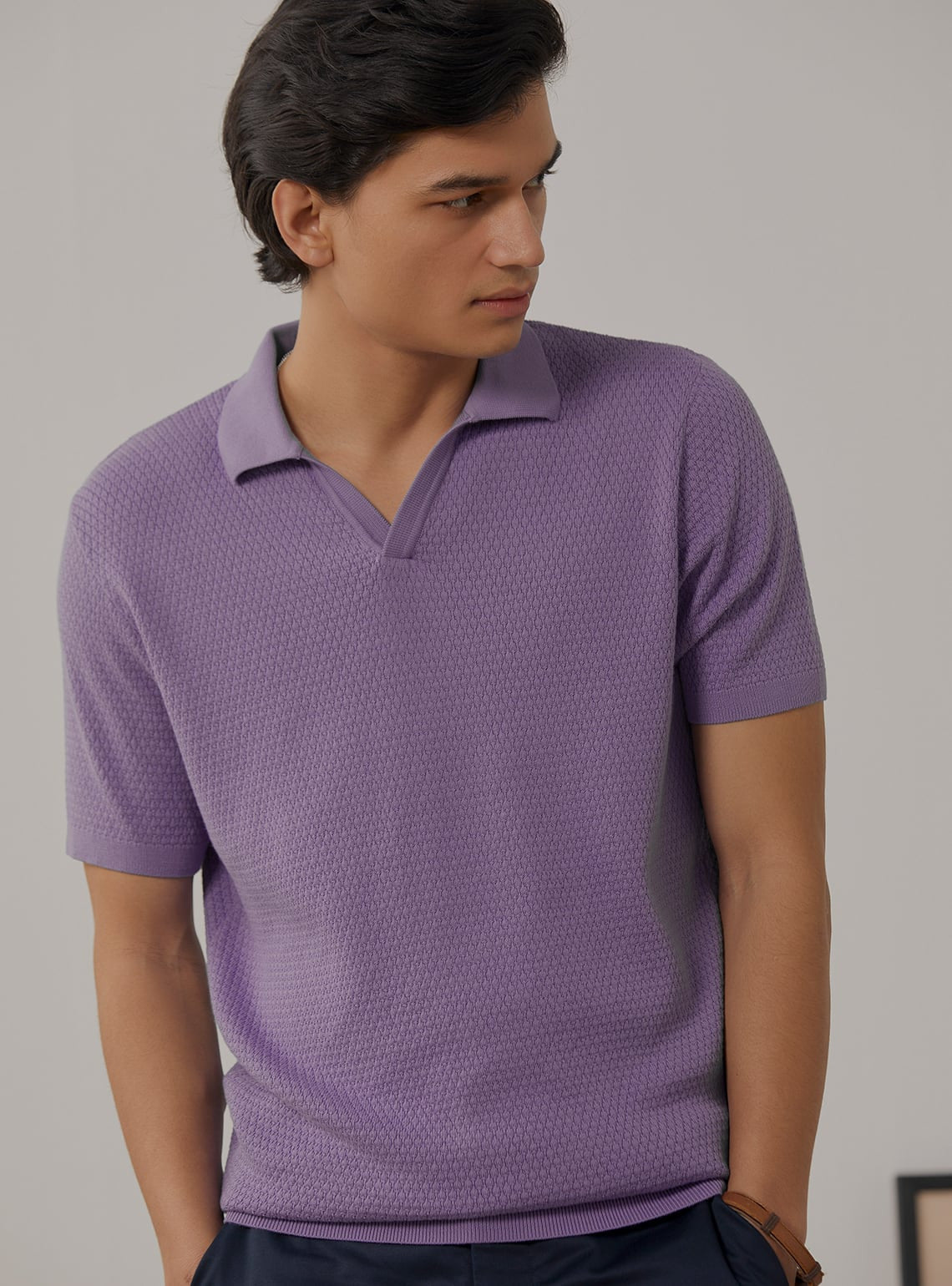 Amethyst Structured Polo