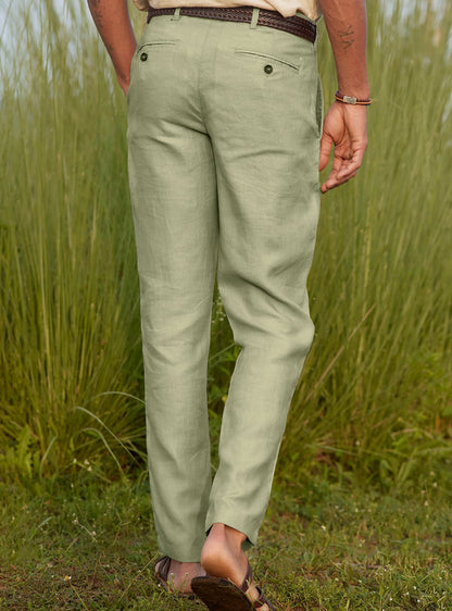 Sage Linen Chino