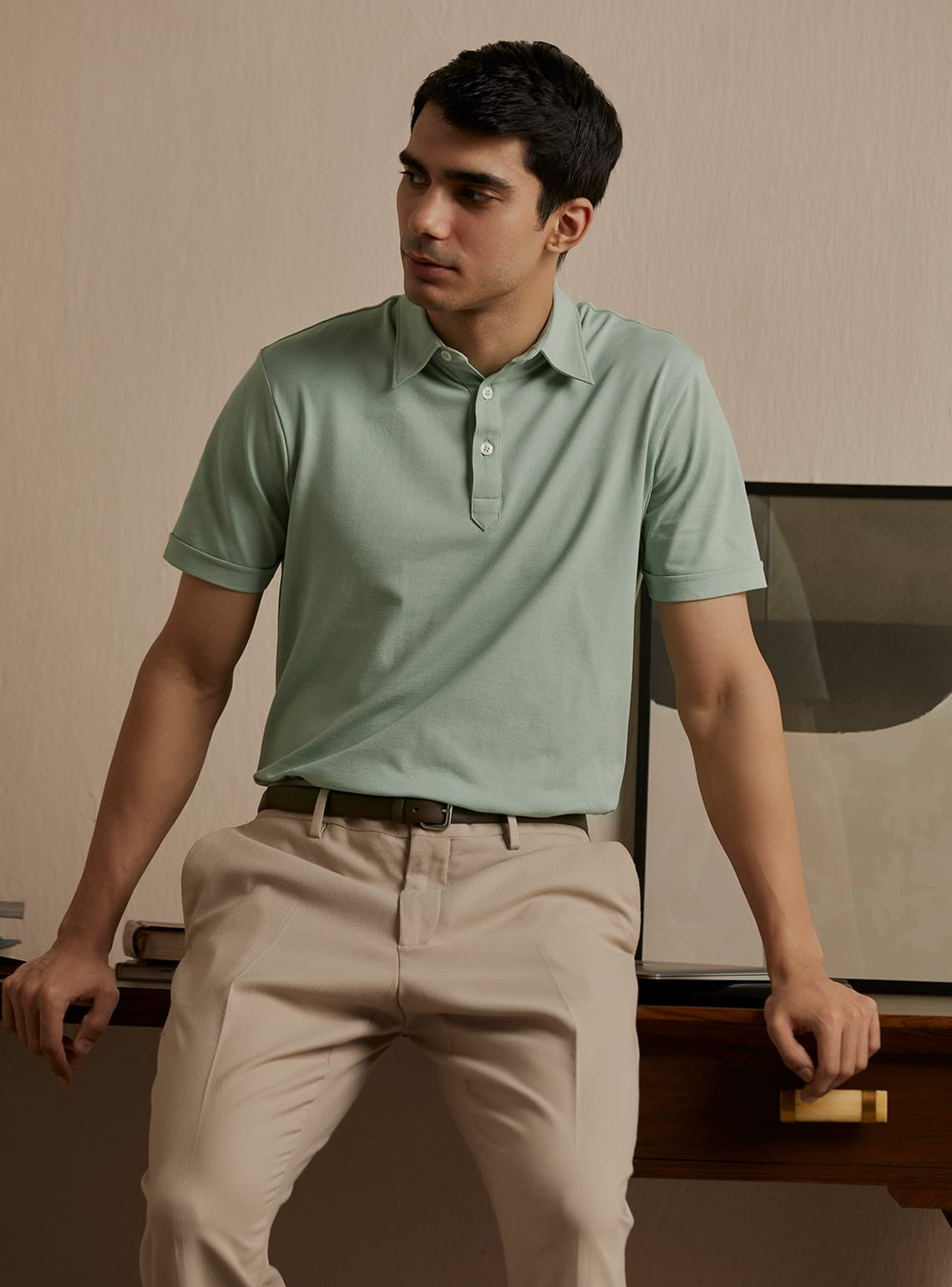 Hemlock Pique Polo