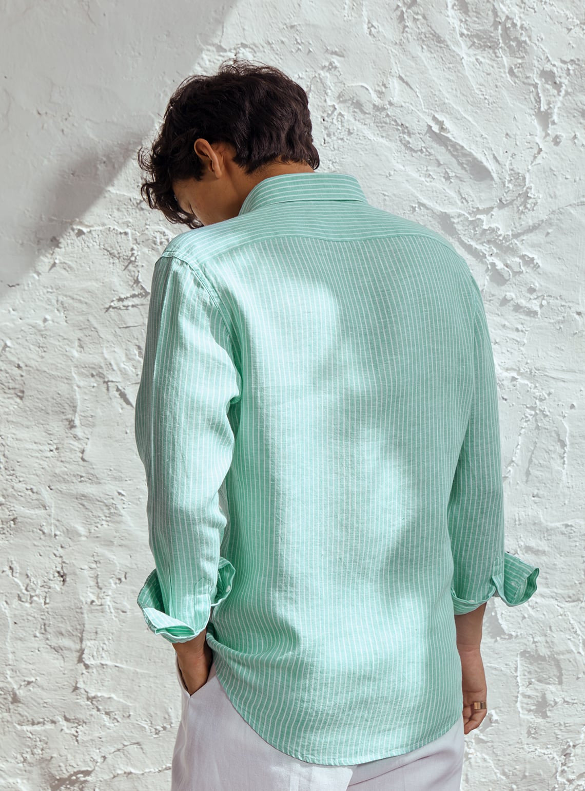 Viridian Stripe Shirt