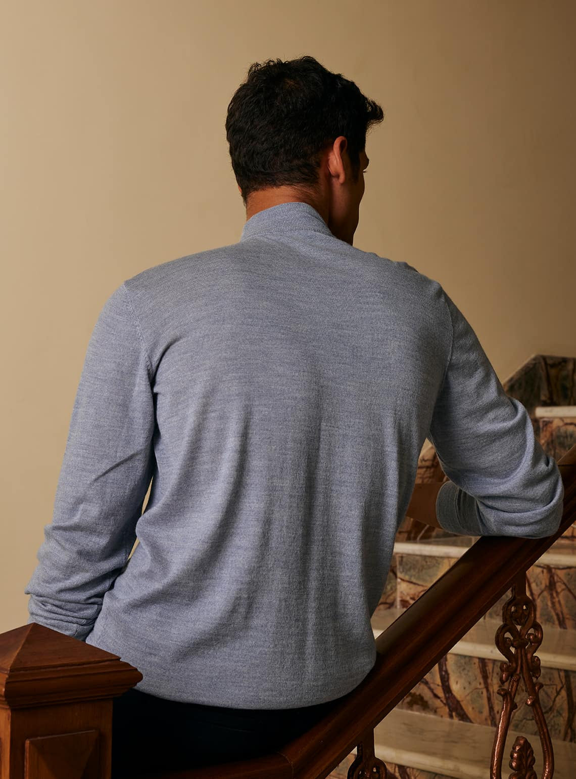 17. Titanium Merino Pullover